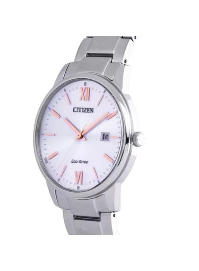 Citizen Eco-Drive Men's Watch, 40mm Stainless Steel, Silver Dial, BM6978-77A - Image 2