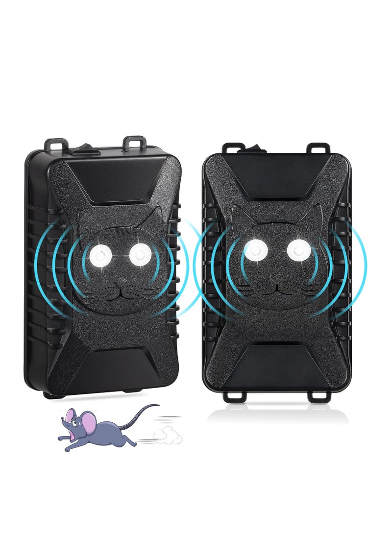 Generic - Ultrasonic Rodent Repellent for Car Engines - Battery-Powered Mouse Deterrent with LED Strobe Lights for Vehicle Protection, Effective Rodent Defense for Cars, Trucks, and RVs. - Image 1