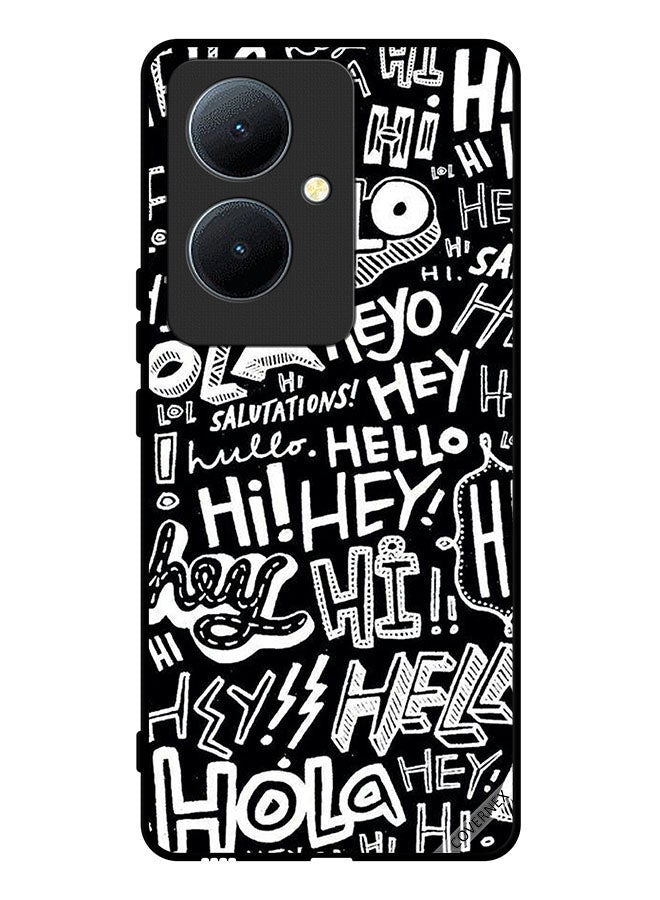 Covernex Protective Case Cover For Vivo Y78 5G Hi Hello Tags - Image 1