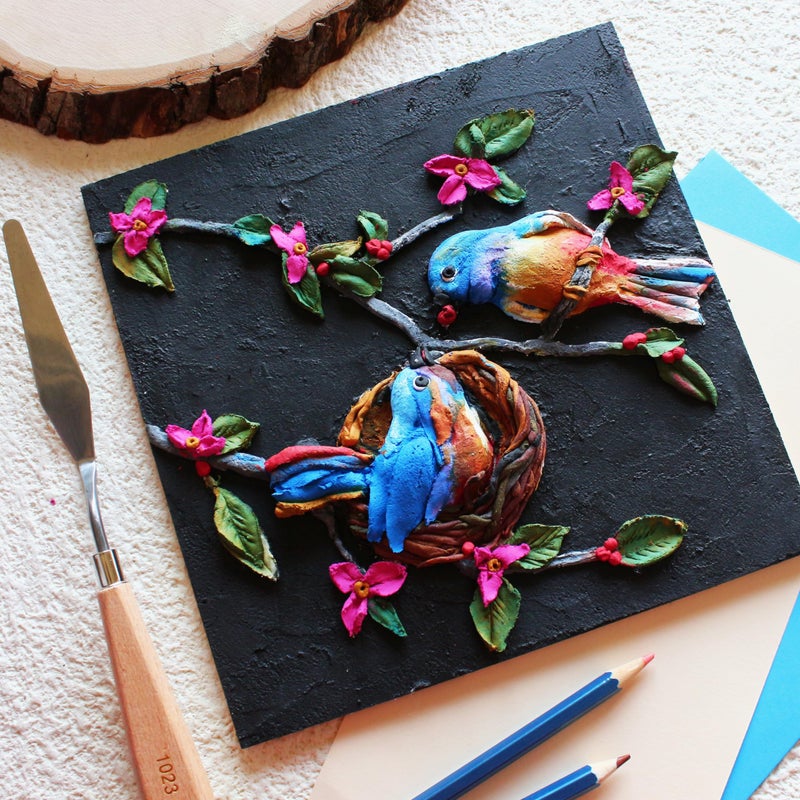 itsy-bitsy Little Birdie - Sculpture Paste 160 gm - Jamaican Bay - Image 5