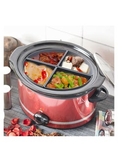 KASTWAVE KASTWAVE Slow Cooker Divider Liner fit 6QT, Reusable and Leakproof Silicone Divider, Dishwasher Safe Cooking Liner for 6 Quart Pot, Grey  - Image 5