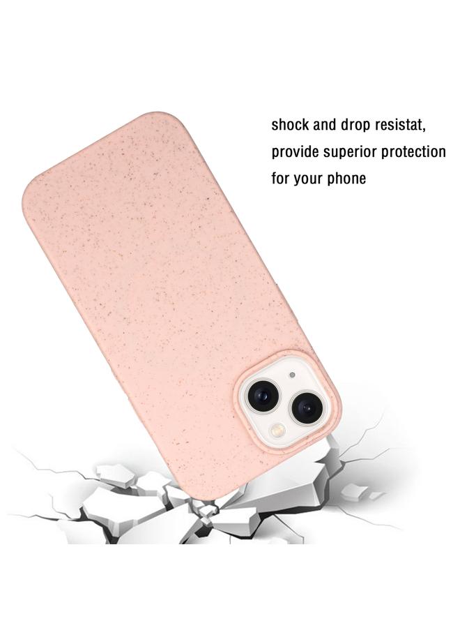 اس-توب جراب لهاتف iPhone 14 Plus مصنوع من مادة القش المغناطيسية MagSafe من القمح + جراب هاتف TPU - Image 4