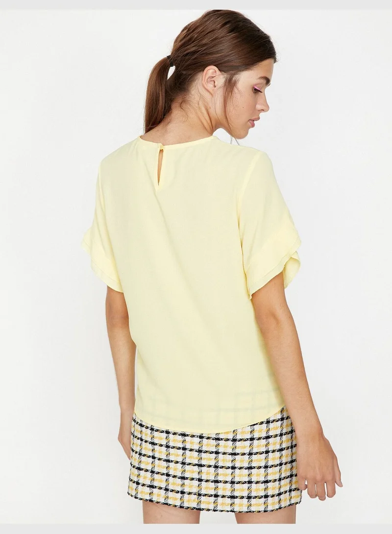 KOTON Frill Detailed Blouse