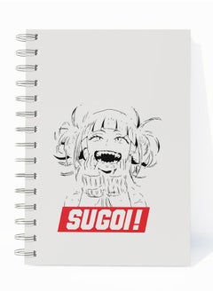 LIT My Hero Academia Spiral Notebook Anime Style Comic Spiral Notebook Sugoi So Good Himiko Toga Anime Character Fan  - Image 1
