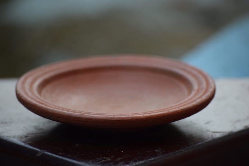 TILLAGE-Clay/Terracotta Exclusive Range Unglazed Clay Pot For Cooking & Serving with Lid (500ml) pack of 4 - Image 5