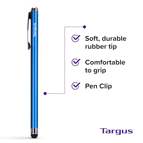 Targus Slim Stylus for Tablets and Smartphones Metallic Blue AMM1203US - Image 3