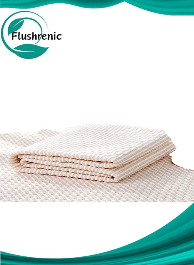 Flushrenic Baby Bed Pad, 27.5"x19.6" Reusable Washable Waterproof Baby Potty Training Mattress Pee Pads Sheet Protector Kids, Exclusive No-Slip - Image 1
