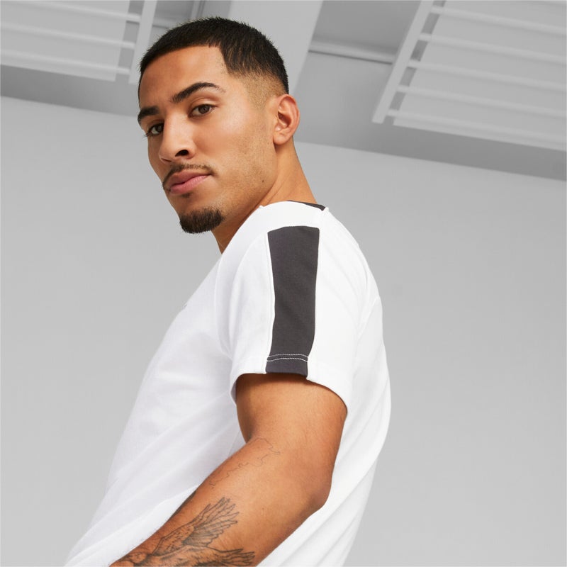 PUMA BMW M Motorsport MT7 Mens White T-shirt - Image 4