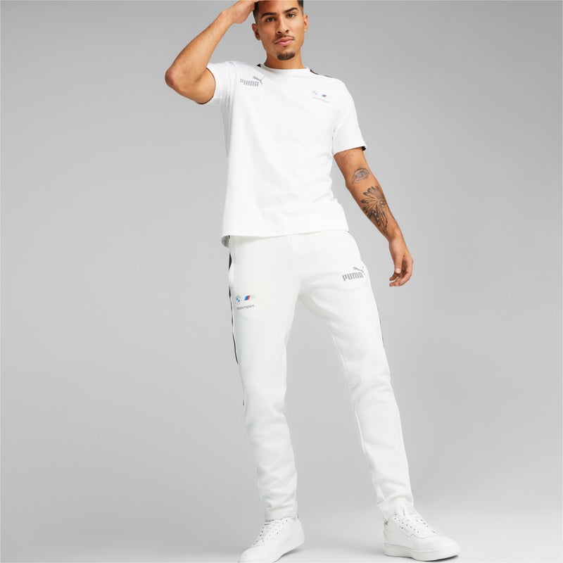 PUMA BMW M Motorsport MT7 Mens White T-shirt - Image 5