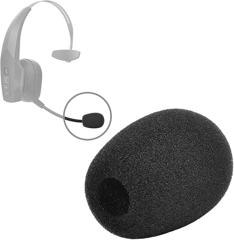 2 5 10 Pcs Black Foam Microphone Windscreen Covers For B350XT 3450 XT Headphones Mic - Image 3