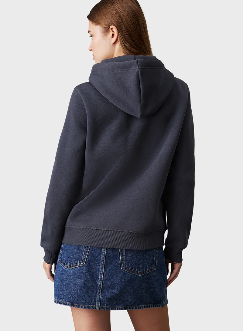 كالفن كلاين جينز Monologo Regular Hoodie
