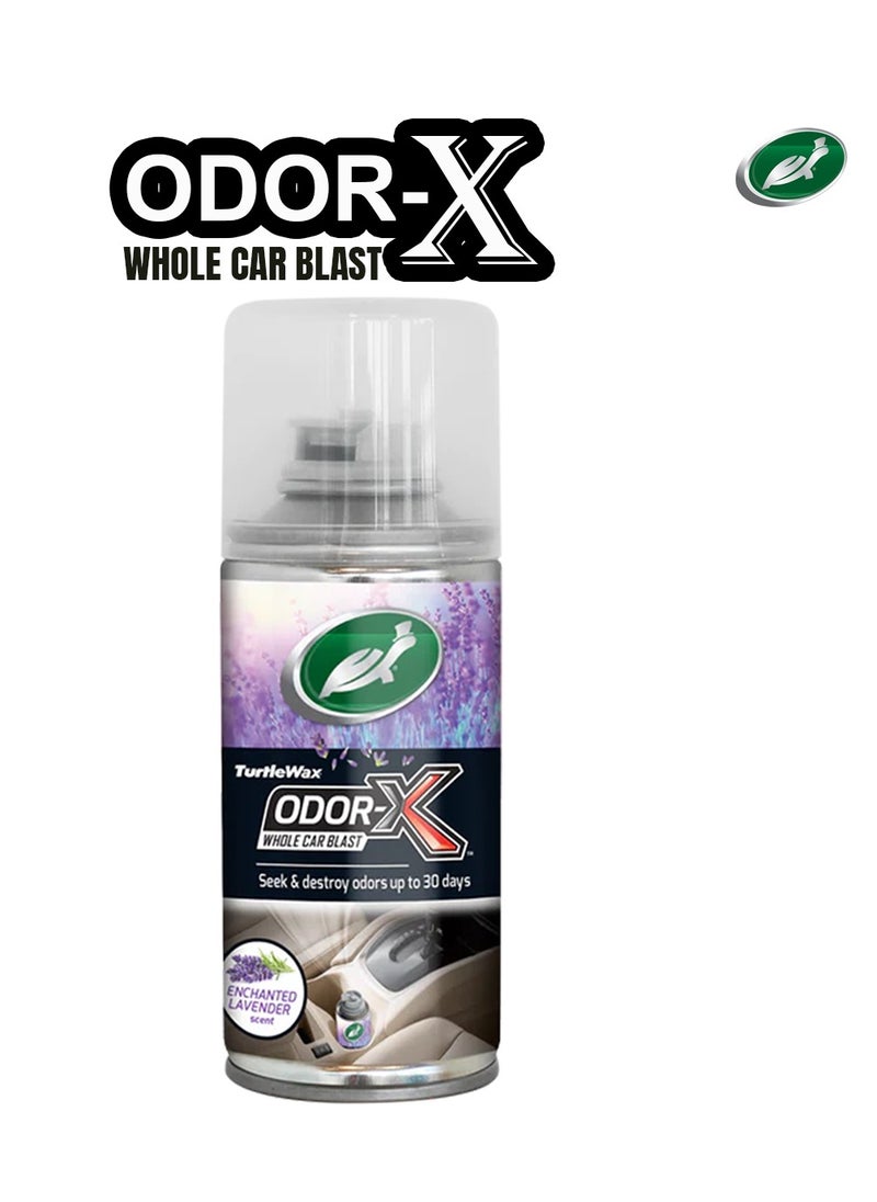 Turtle Wax Odor X Whole Car Blast Car Odor Remover Seek & Destroy Odors Upto 30 Days 100ml Lavender Air Freshener - pzsku/Z02308C6E6821C6FD0DBBZ/45/_/1709008802/0211ab71-cf7c-49ee-a707-ae340e902859