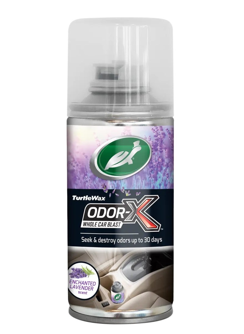 Turtle Wax Odor X Whole Car Blast Car Odor Remover Seek & Destroy Odors Upto 30 Days 100ml Lavender Air Freshener - pzsku/Z02308C6E6821C6FD0DBBZ/45/_/1709008803/fa1c6667-eb7b-433b-a8a4-5605228ebb62