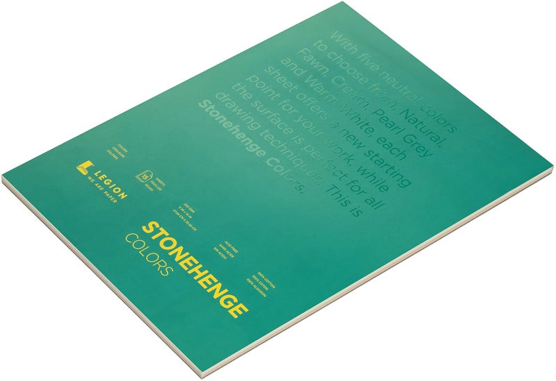 Stonehenge Legion Multicolor Pad, 11 X 14 inches, 15 Sheets, Multi