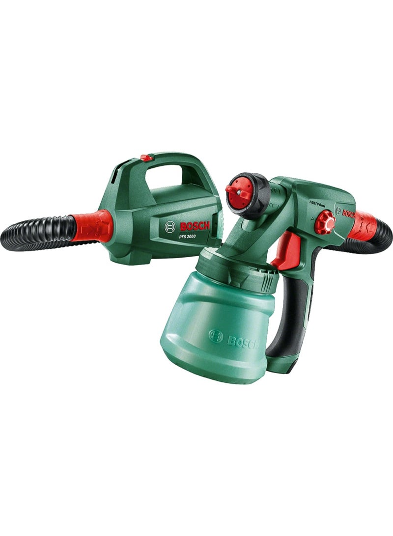 Bosch Corded Paint Spray System, PFS 2000 (800 ml)