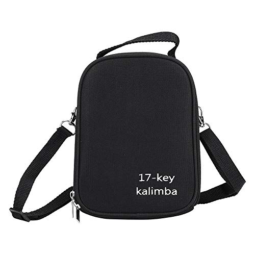 Dilwe Kalimba Bag, 17Keys Portable Kalimba Case Thumb Finger Piano Storage Shoulder Bag Handbag Box, Thumb Piano Bag Kalimba Storage Bag Musicial Instrument - Image 1
