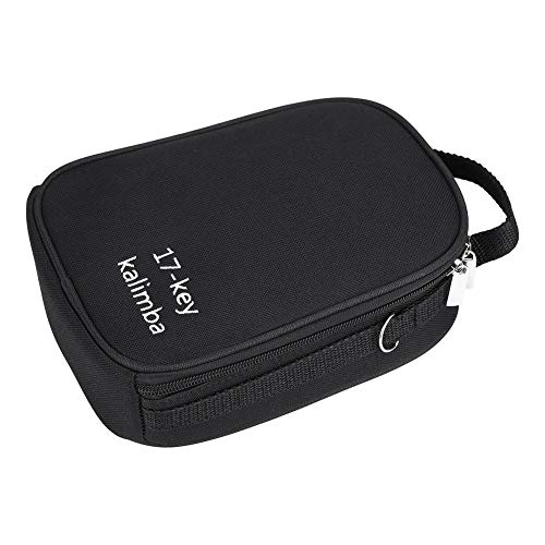 Dilwe Kalimba Bag, 17Keys Portable Kalimba Case Thumb Finger Piano Storage Shoulder Bag Handbag Box, Thumb Piano Bag Kalimba Storage Bag Musicial Instrument - Image 3