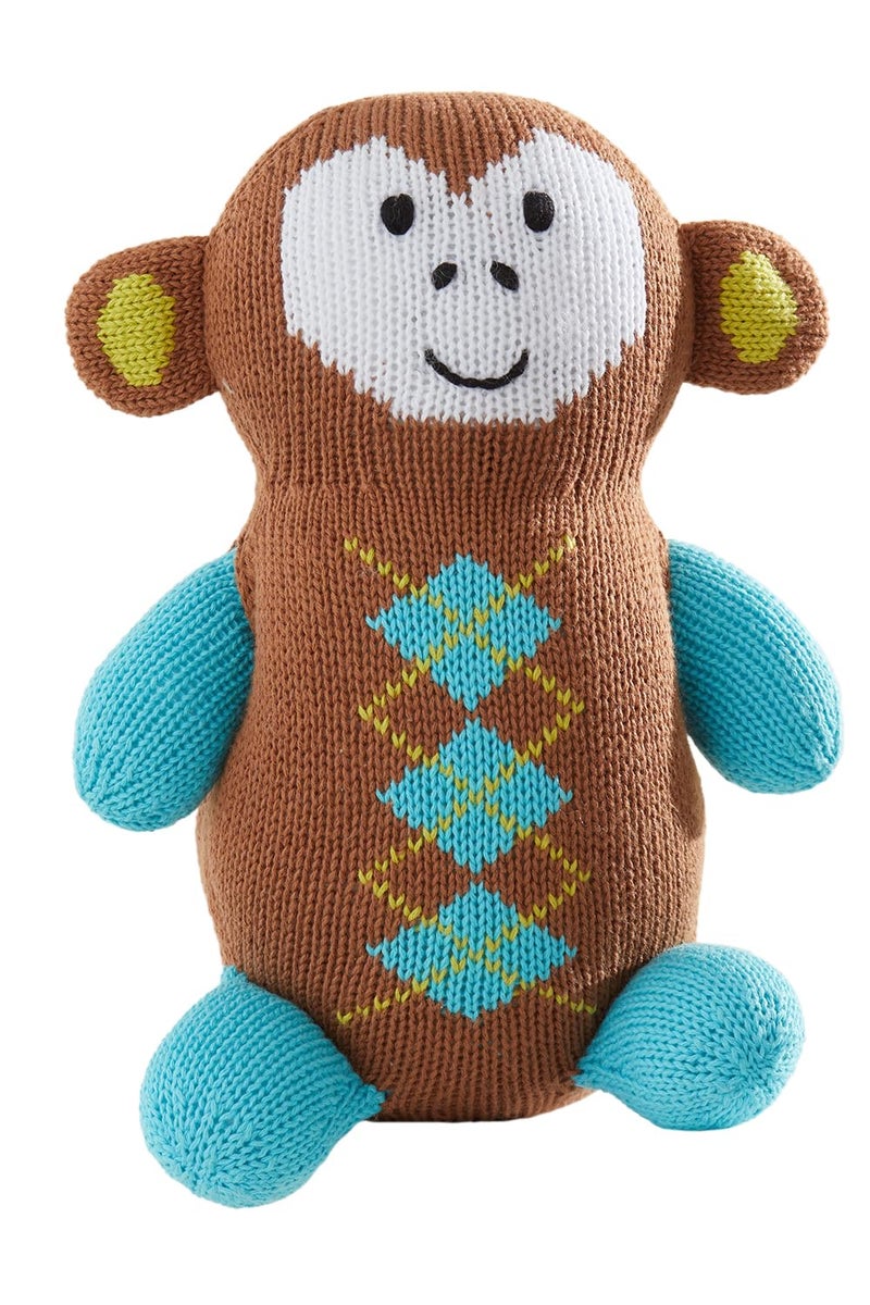 Joobles Fair Trade Organic Stuffed Animal  Mel The Monkey - Image 2