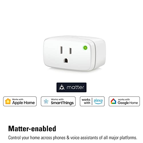 Eve Energy (Matter) - Smart Plug, App and Voice Control, 100% Privacy, Matter Over Thread, Works with Apple Home, Alexa, Google Home, SmartThings - Image 2