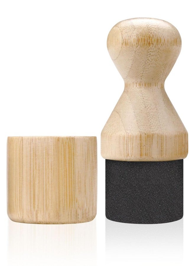 Biunnru Wooden Oil Applicator Brush with Lid - Cutting Board Oil Brush for Sealing & Maintaining Butcher Blocks, Spatulas, Spoons & Wooden Utensils, Wood Finish Tool for Kitchen & Woodworking (1 Pcs) - Image 1