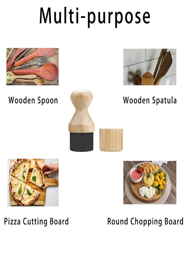 Biunnru Wooden Oil Applicator Brush with Lid - Cutting Board Oil Brush for Sealing & Maintaining Butcher Blocks, Spatulas, Spoons & Wooden Utensils, Wood Finish Tool for Kitchen & Woodworking (1 Pcs) - Image 4