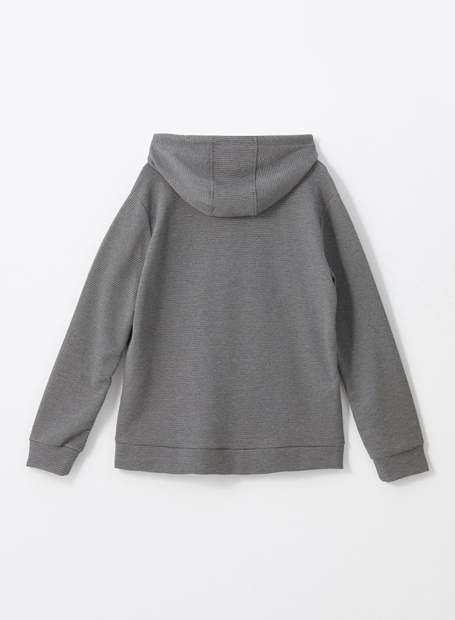 LC WAIKIKI Hooded Long Sleeve Zipper Men's Sweatshirt  - Image 5