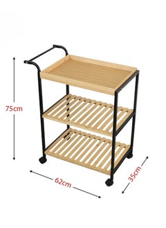 co arma 3-Tier Rolling Serving Table  - Image 3