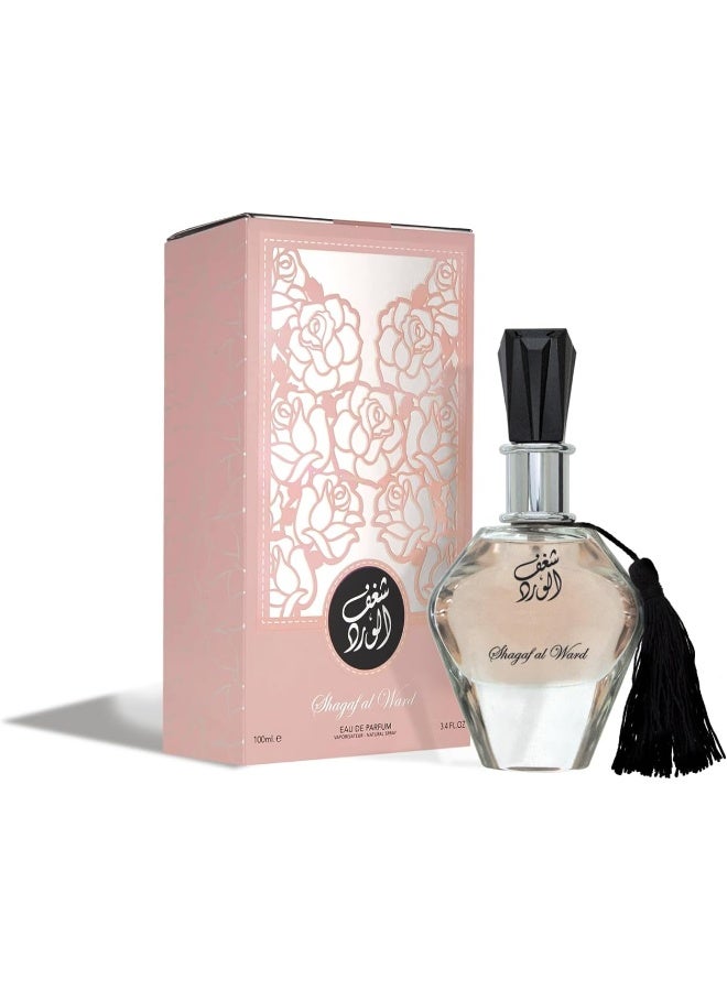 Al Wataniah Shagaf Al Ward Eau de Parfum 100ml - Image 5
