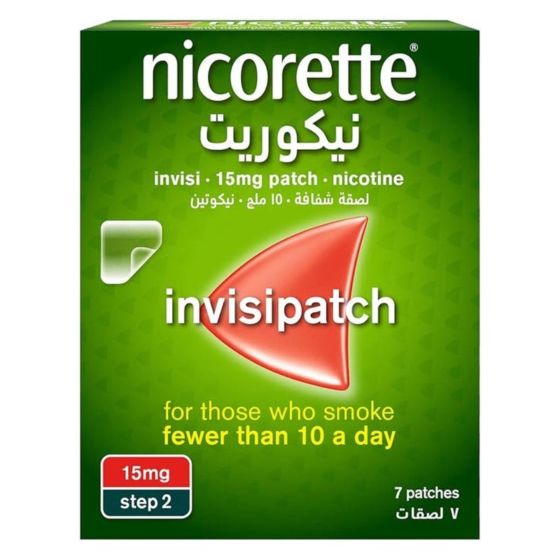 NICORETTE INVISIPATCH 15MG PATCH 7S - Image 1
