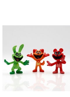 XiuWoo 16-Piece Smiling Critters Figures,The Smiling Critters Action Figure Toys For Fans,Catnap Cartoon Monster Game Smiling Critters Series Figures Model Birthday Cake Toppers  - Image 3