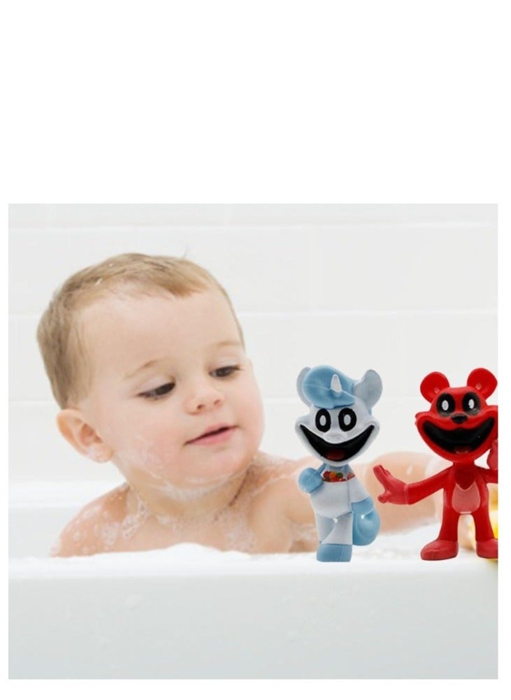 XiuWoo - 16-Piece Smiling Critters Figures,The Smiling Critters Action Figure Toys For Fans,Catnap Cartoon Monster Game Smiling Critters Series Figures Model Birthday Cake Toppers - Image 1