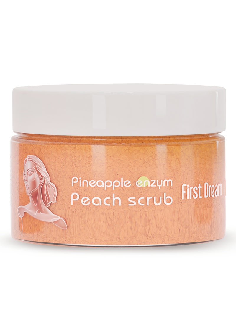 Pineapple enzyme Peach Scrub
