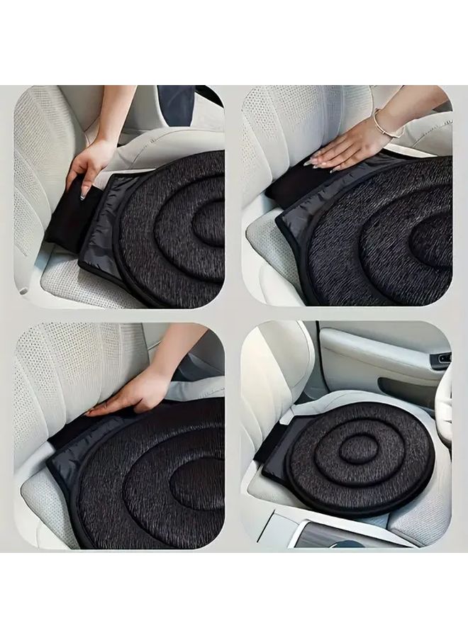 1pc 360 Degree Flexible Rotating Car Entry And Exit Support Lightweight Ergonomic Comfort For All Seasons Travel Essential Gift For Car Enthusiasts Black - Image 4