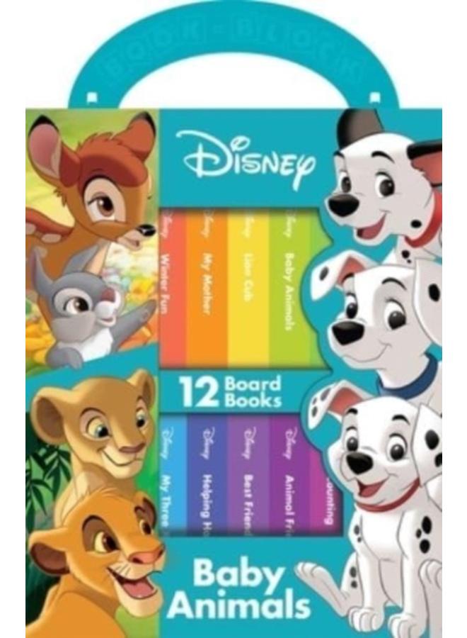Disney Baby Animal Stories My First Library Box Set 