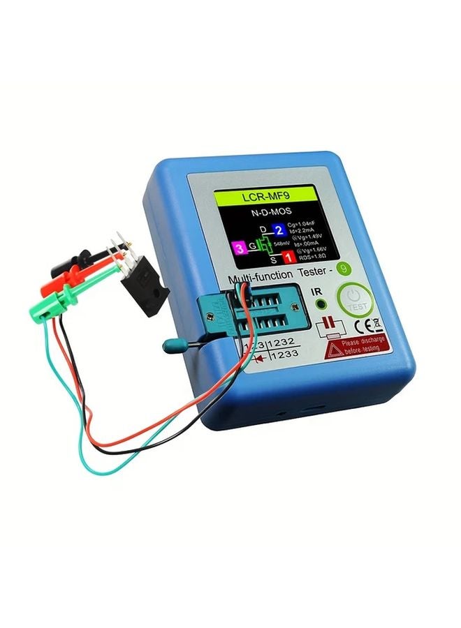 LCR MF9 اختبار الترانزستور مقياس متعدد الوظائف سعة ESR الصمام الثنائي التريود MOSFET - Image 5