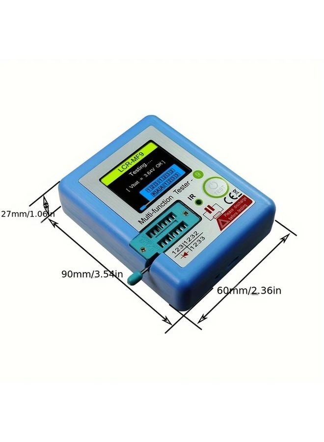 LCR MF9 اختبار الترانزستور مقياس متعدد الوظائف سعة ESR الصمام الثنائي التريود MOSFET - Image 3