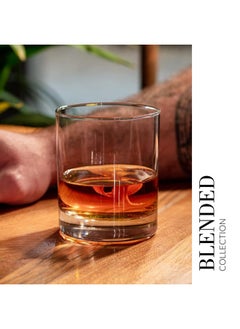 Krosno Krosno Whisky Sour Tumbler Glasses Old Fashioned Bourbon Cognac Brandy | Set of 6 | 10.1 oz | Blended Collection | Perfect for cocktails, drinks, water, juice, scotch, irish liquor, whisky  - Image 4