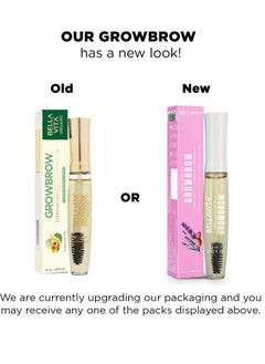 Bella Vita Organic Grow brow  Eyelash Lashes and Eyebrows Hair Growth  Volume Serum With Castor Onion Oil and Vitamin E  12 ML  - Image 2