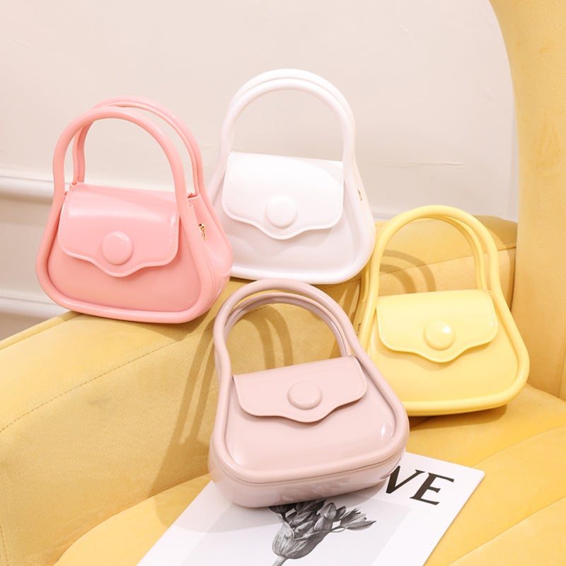 Silicone Chic Tote Women's PVC Handbag - Image 3