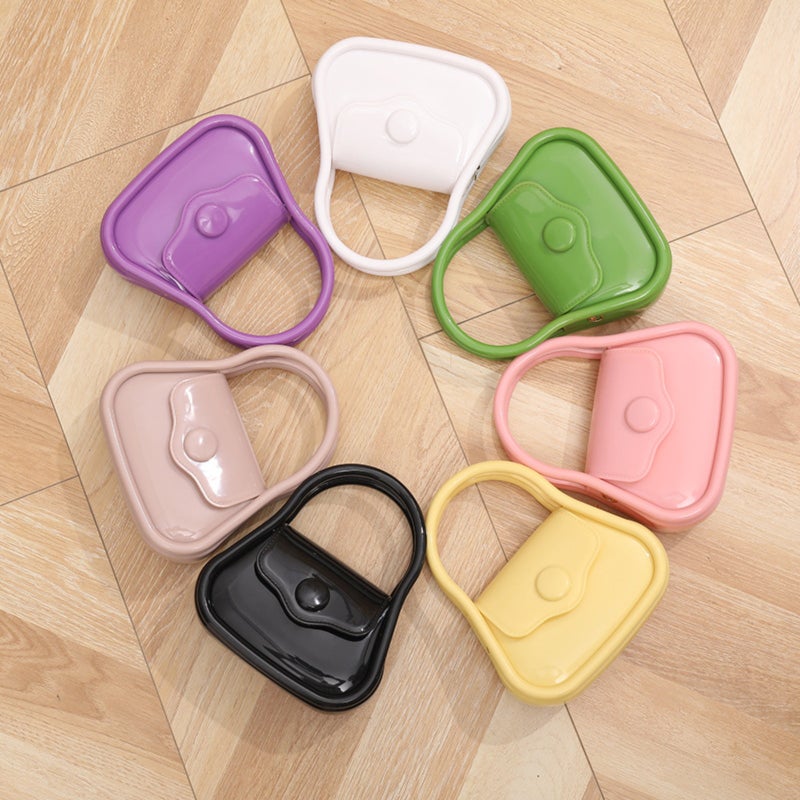 Silicone Chic Tote Women's PVC Handbag - Image 4