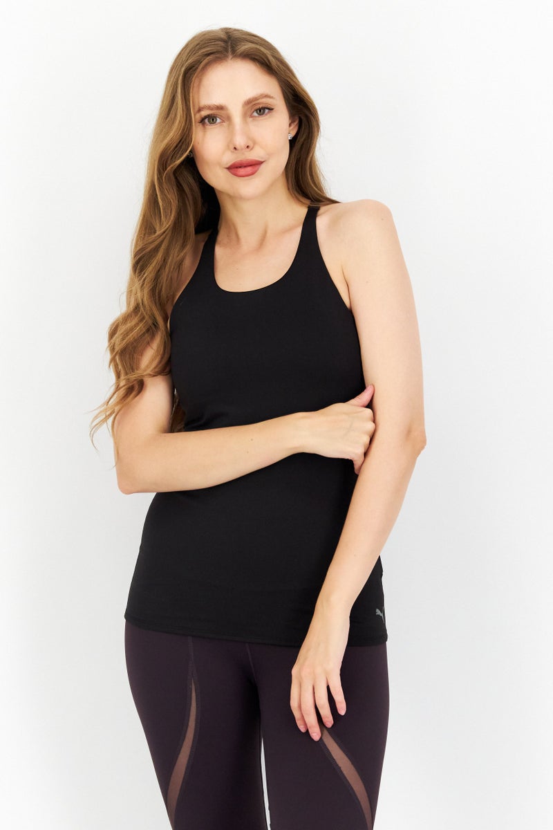 PUMA Women Sportswear Fit Training Tank Top, Black  - Image 1