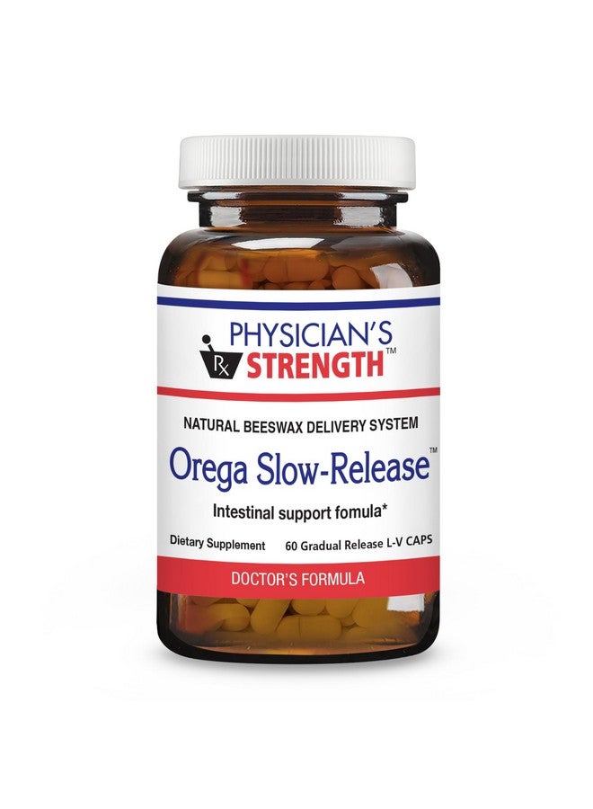 Physician's Strength قوة الطبيب أوريغا بطيئة الإطلاق - 60 كبسولة - تركيبة دعم الأمعاء - 30 حصة - Image 1