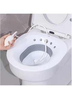 Sitz Bath for Toilet Seat - Sitz Bath for Hemorrhoids - Sits Bath Kit for Women- Great for Maternity Postpartum Care, Designed for Perineum Soaking, Hemorrhoid, and Anal Inflammation Treatment, Grey - pzsku/Z0231C90B028B2C33195BZ/45/_/1718094029/148f50a6-083a-46e0-9c5a-cada4feba6fb