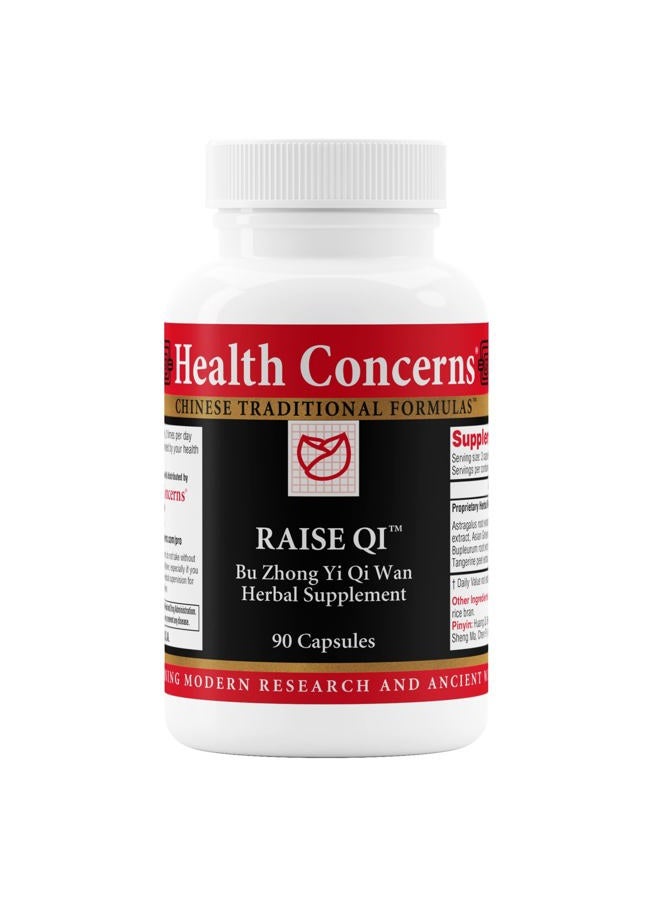 Health Concerns Raise qi - Energy Support & Immune System Supplement - 90 Capsules - Image 1