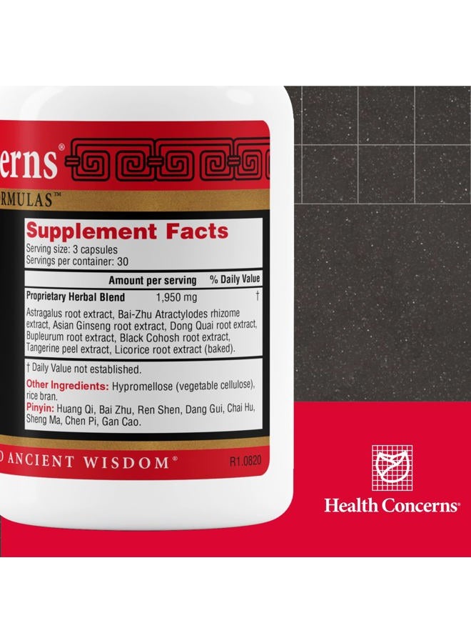 Health Concerns Raise qi - Energy Support & Immune System Supplement - 90 Capsules - Image 2
