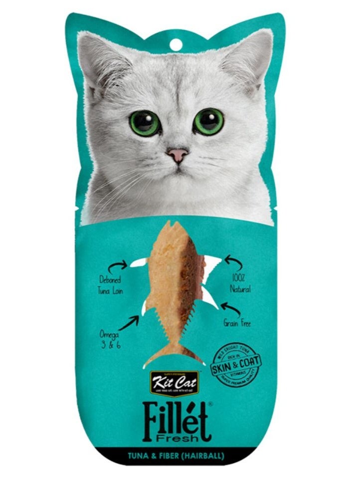 Kit Cat Fillet Fresh Tuna and Fiber (Hairball) - Image 1