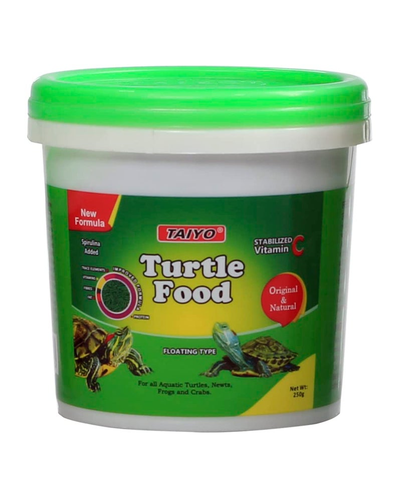 TAIYO Spirulina added Turtle Food, 250g - Image 1