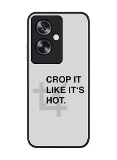 Stylizedd Rugged Black Edge Case for OnePlus Nord N30 SE, Slim fit Soft Case Flexible Rubber Edges Anti Drop TPU Gel Thin Cover - Crop It  - Image 1