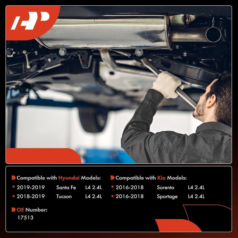 A-Premium Front Exhaust Manifold Catalytic Converter with Gasket Kit - Image 2