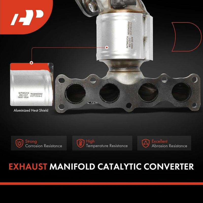 A-Premium Front Exhaust Manifold Catalytic Converter with Gasket Kit - Image 5